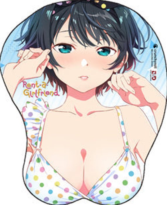 Design 06 (Asami Shitsumi / B) Rubber Mouse Pad Ver. 2 Kanojo, Okarishimasu, Goods / Accessories