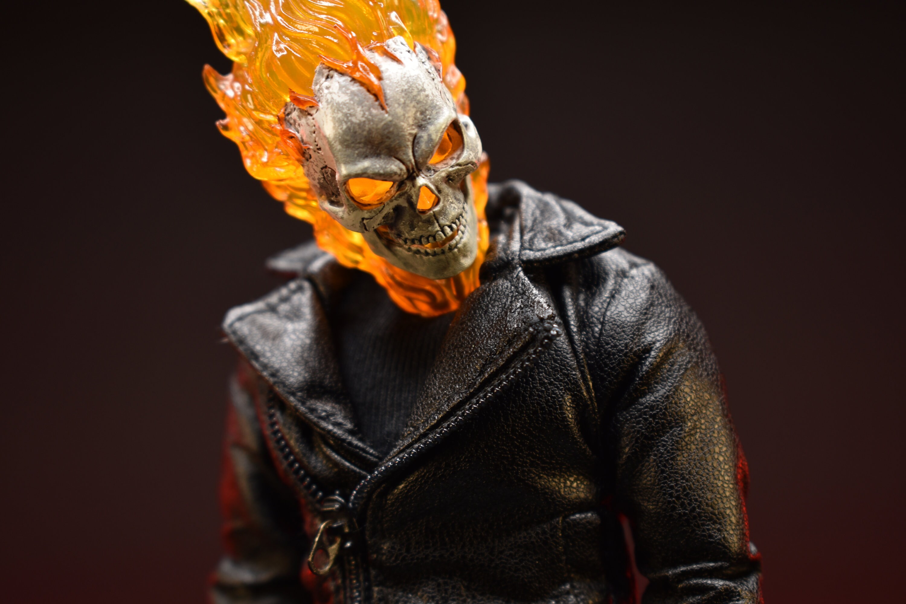3D Printed Articulated Neck Peg for Mezco One:12 Ghost Rider 3D Printed Articulated Neck Peg for Mezco One:12 Ghost Rider