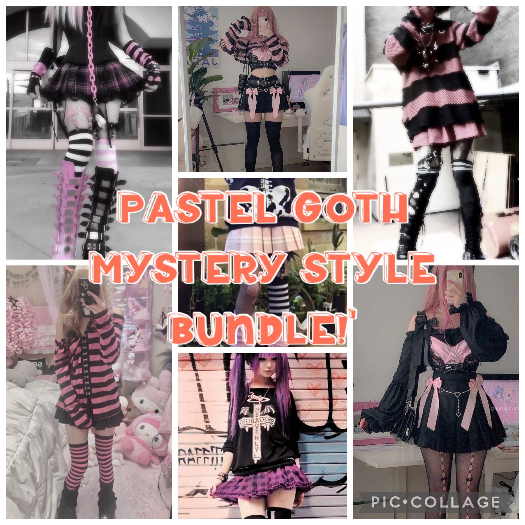 Pastel goth clothing Etsy France