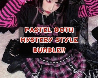 Pastel goth mystery style bundle!!