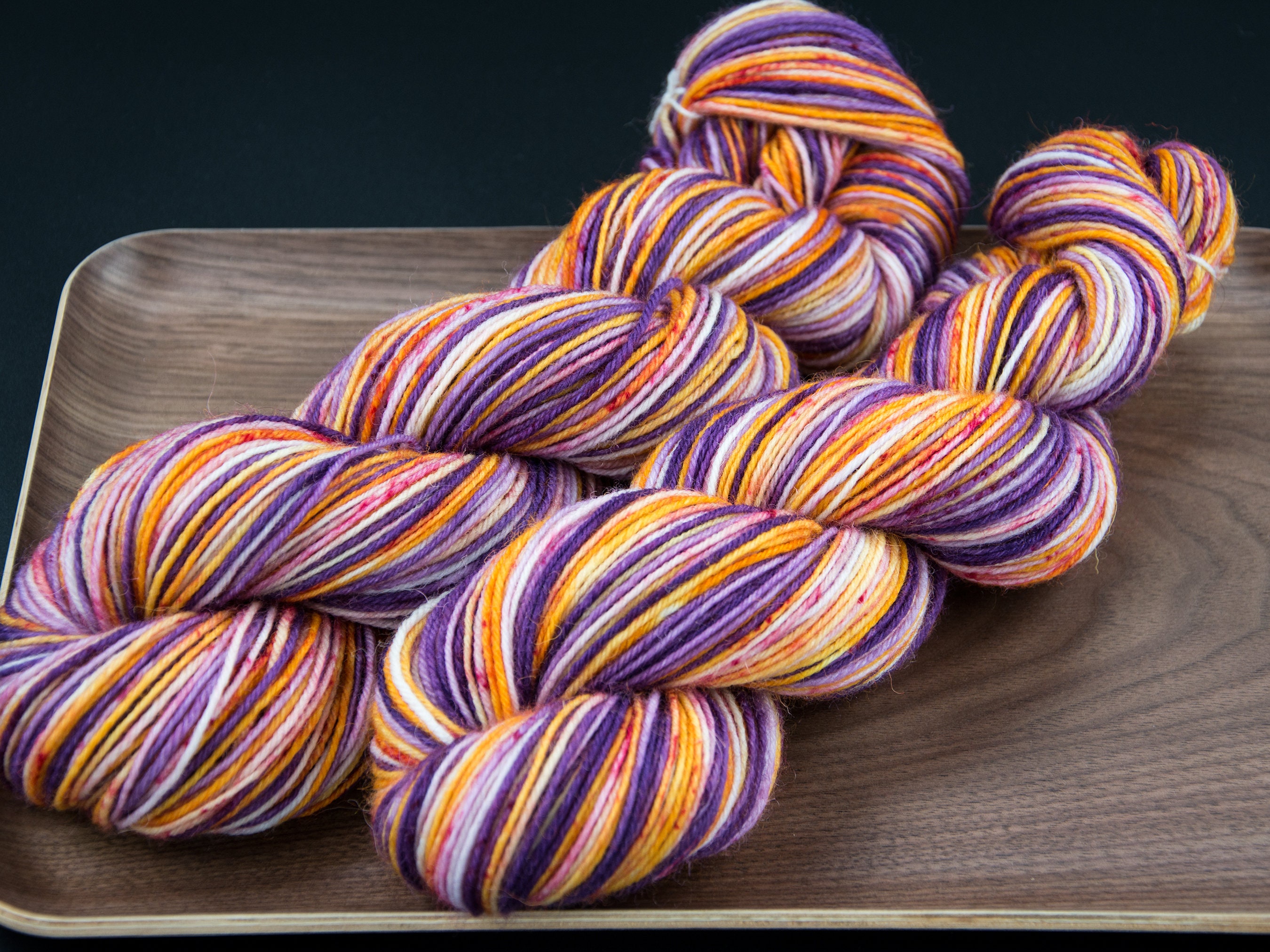 Hand dyed yarn indie dyed yarn 100g wool/nylon blend Etsy