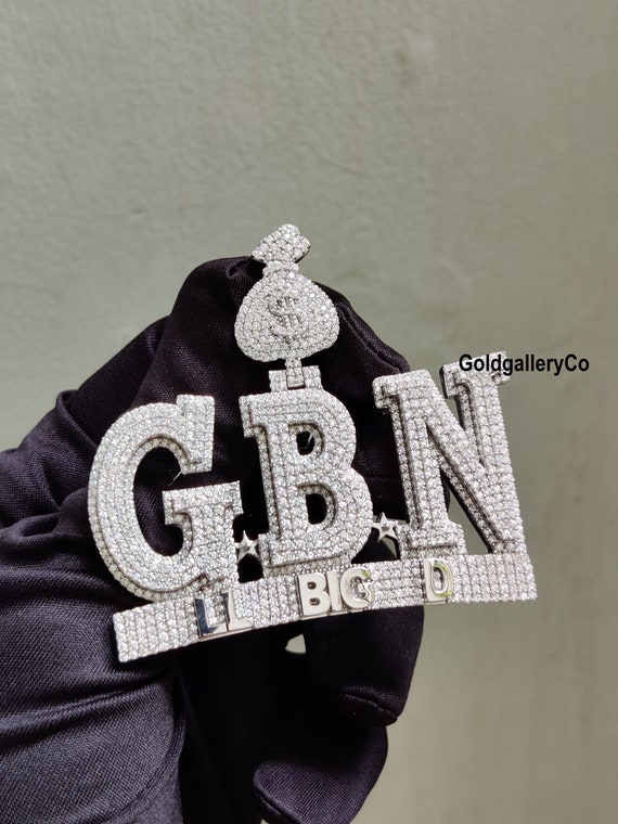 Iced out custom pendant best sale