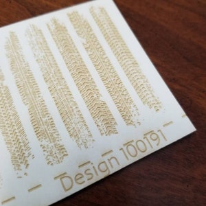 100191  7.5x2.5 Rolling Mill Laser Texture