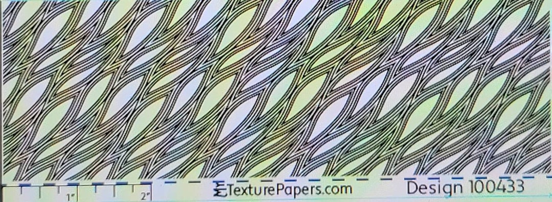 100433 7.5x2.5 Zen-shredded Pattern Rolling Mill Laser Texture - Etsy