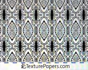 100457  7.5x2.5 Ethnic Textile Pattern Rolling Mill Laser Texture