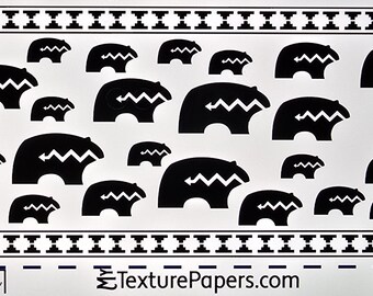 100471 7.5x2.5 Fetish Bear Rolling Mill Laser Texture