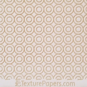May include: White background with a repeating pattern of concentric circles in a light brown color. The pattern is subtle and elegant. The text "TexturePapers.com" and "Design 100175" is at the bottom of the image.