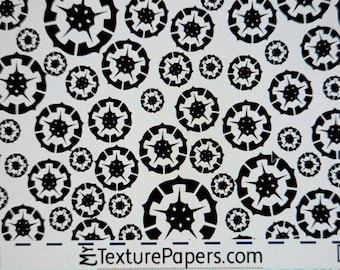 100468  7.5x2.5 Microbes Rolling Mill Laser Texture