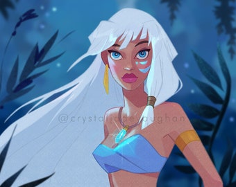 Atlantis Princess print
