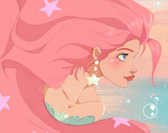 Mermaid Stardreamer print