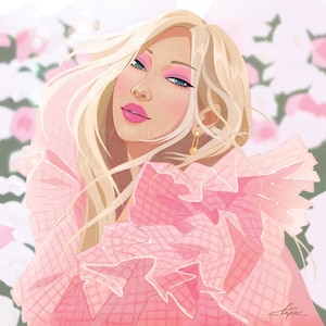 BLACKPINK Rosé print