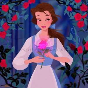 Enchanted Rose Princess print