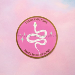 Snakes and Stones sticker
