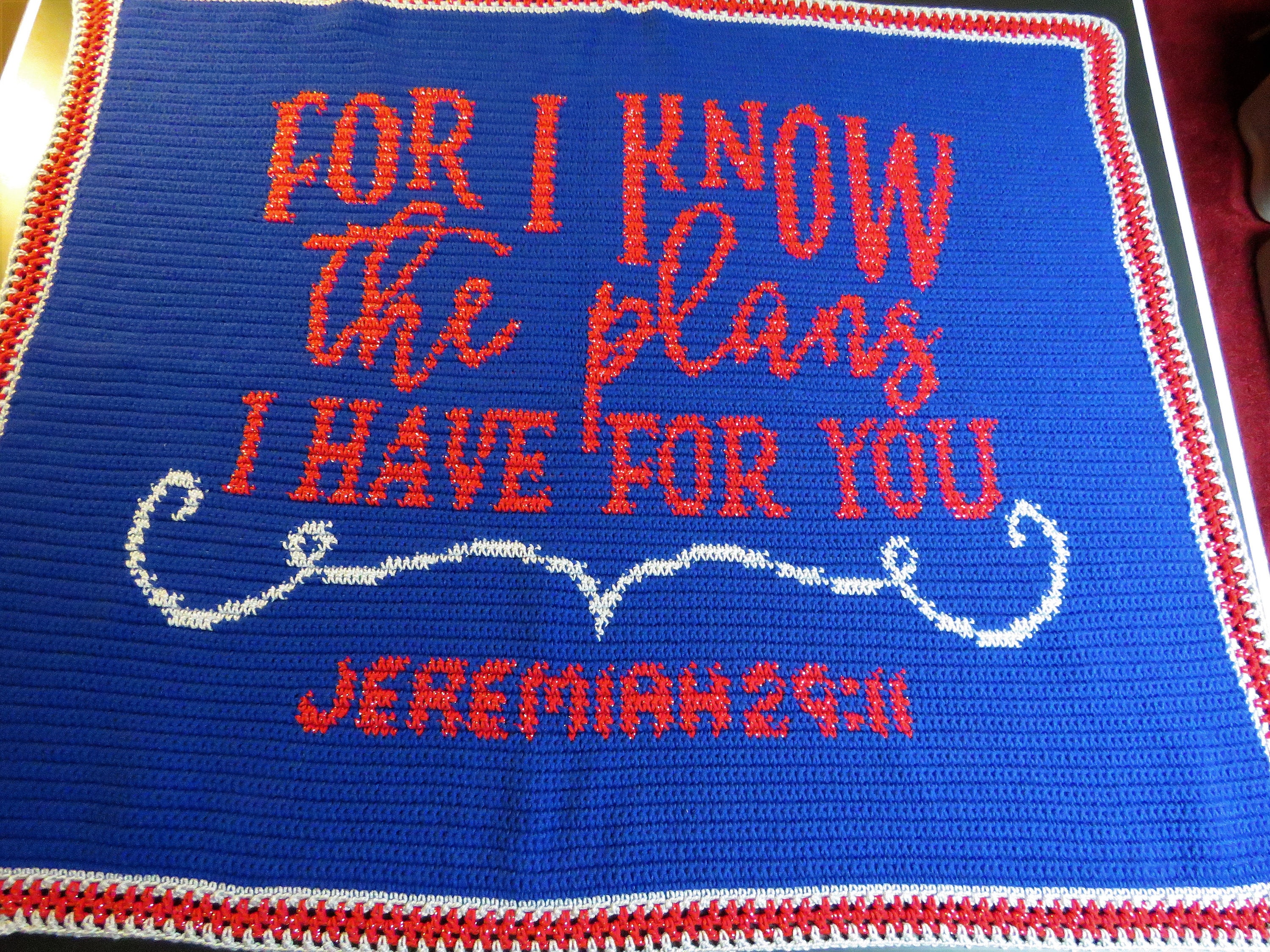 Bible Verse Blanket is a Special Gift Etsy