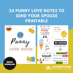 24 bilhetes de amor engraçados para deixar para seu cônjuge para imprimir