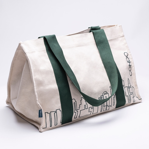 Oversized Canvas Tote Bags – 60L Reusable Carryall for Shopping, Travel & Storage