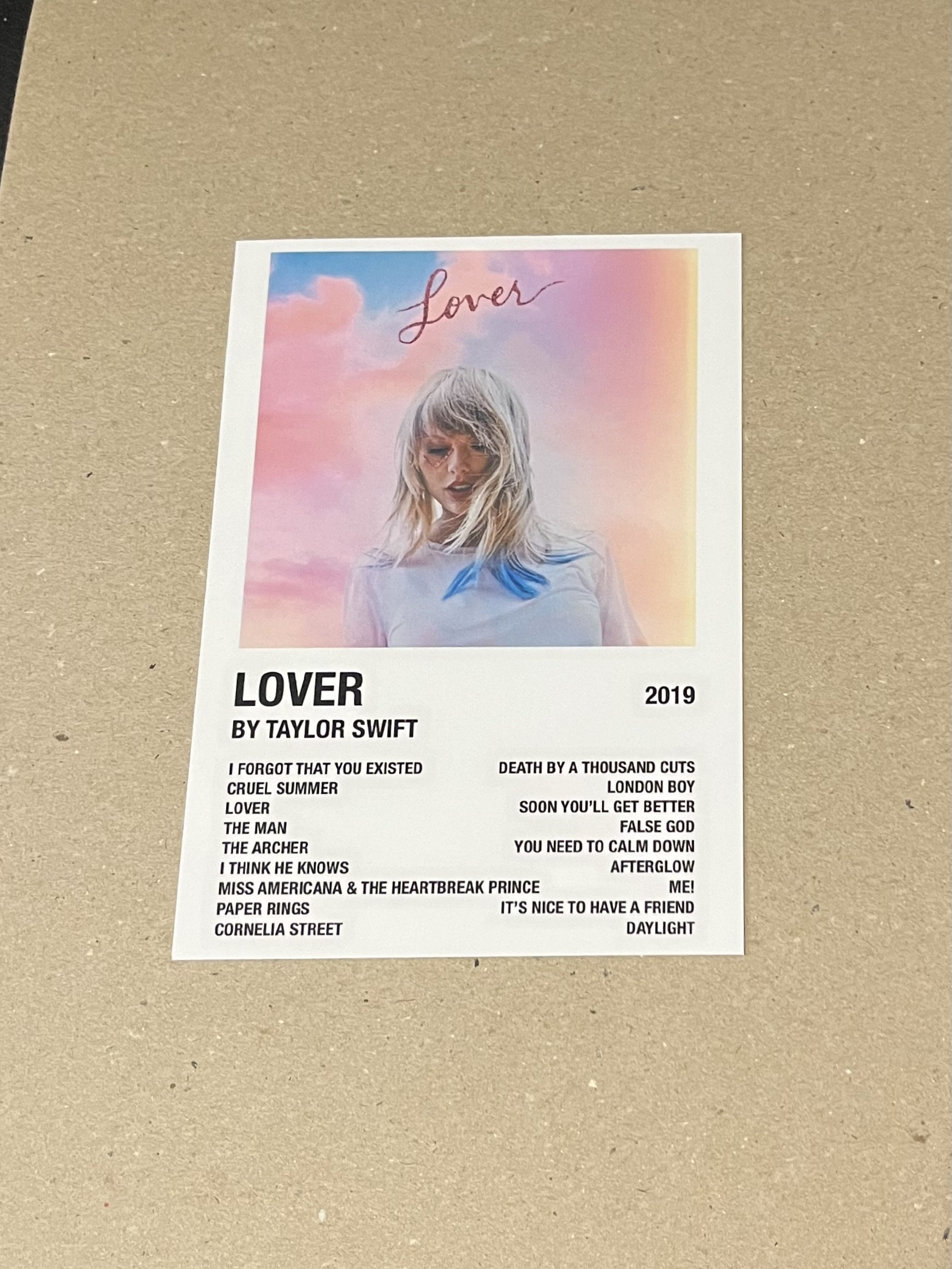 Taylor Swift Album Prints - Etsy UK