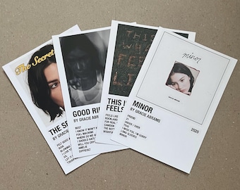 Gracie Abrams Album Cover Prints