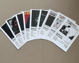 The Weeknd Album Cover Prints