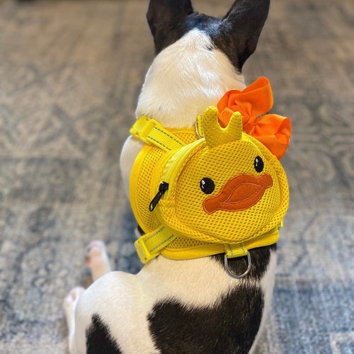 Retro Snow Fighting Dog Backpack Pet Small School Bag Pet Etsy