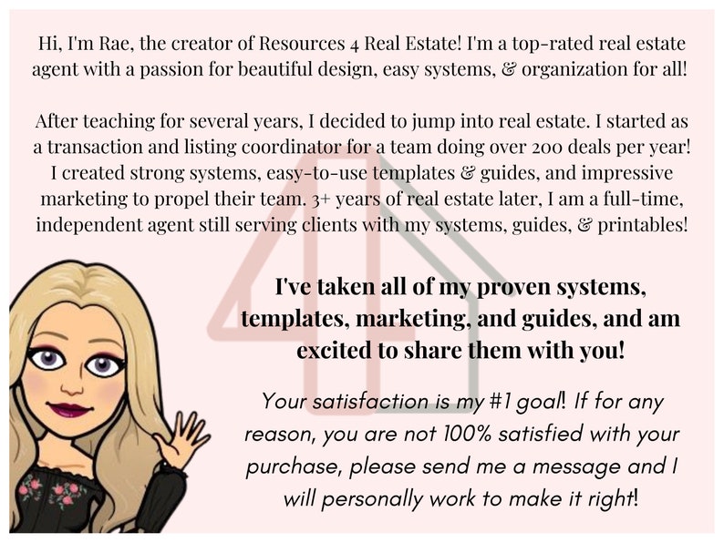 Real Estate Agent Affirmations Wall Art Printable Quote Inspiration ...