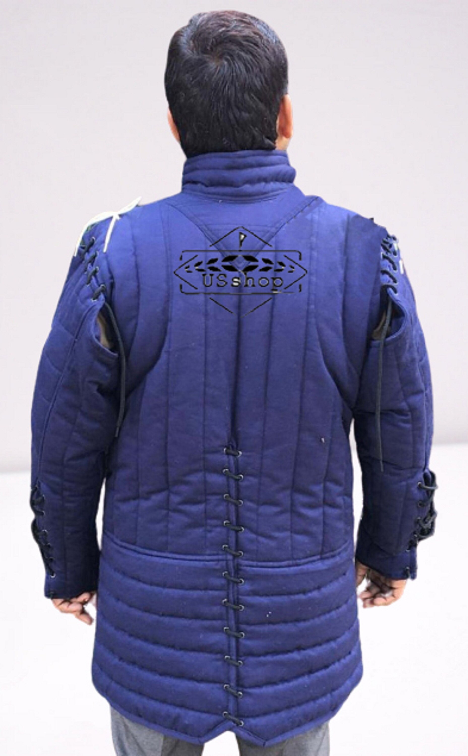 Thick Padded Gambeson Quilted Gambeson Viking Costume Etsy