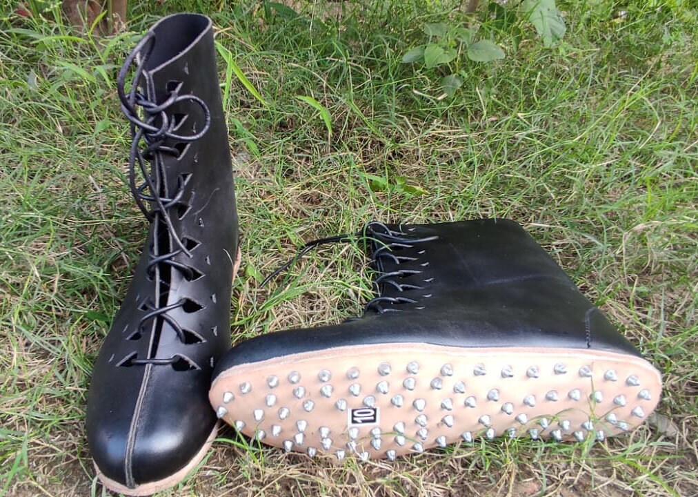 Vindolanda Boots Roman Caligae With Hobnails Roman Boot Etsy