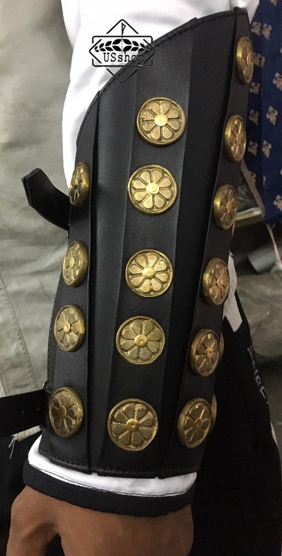 Viking Tooled Leather Bracers “Shieldmaiden”