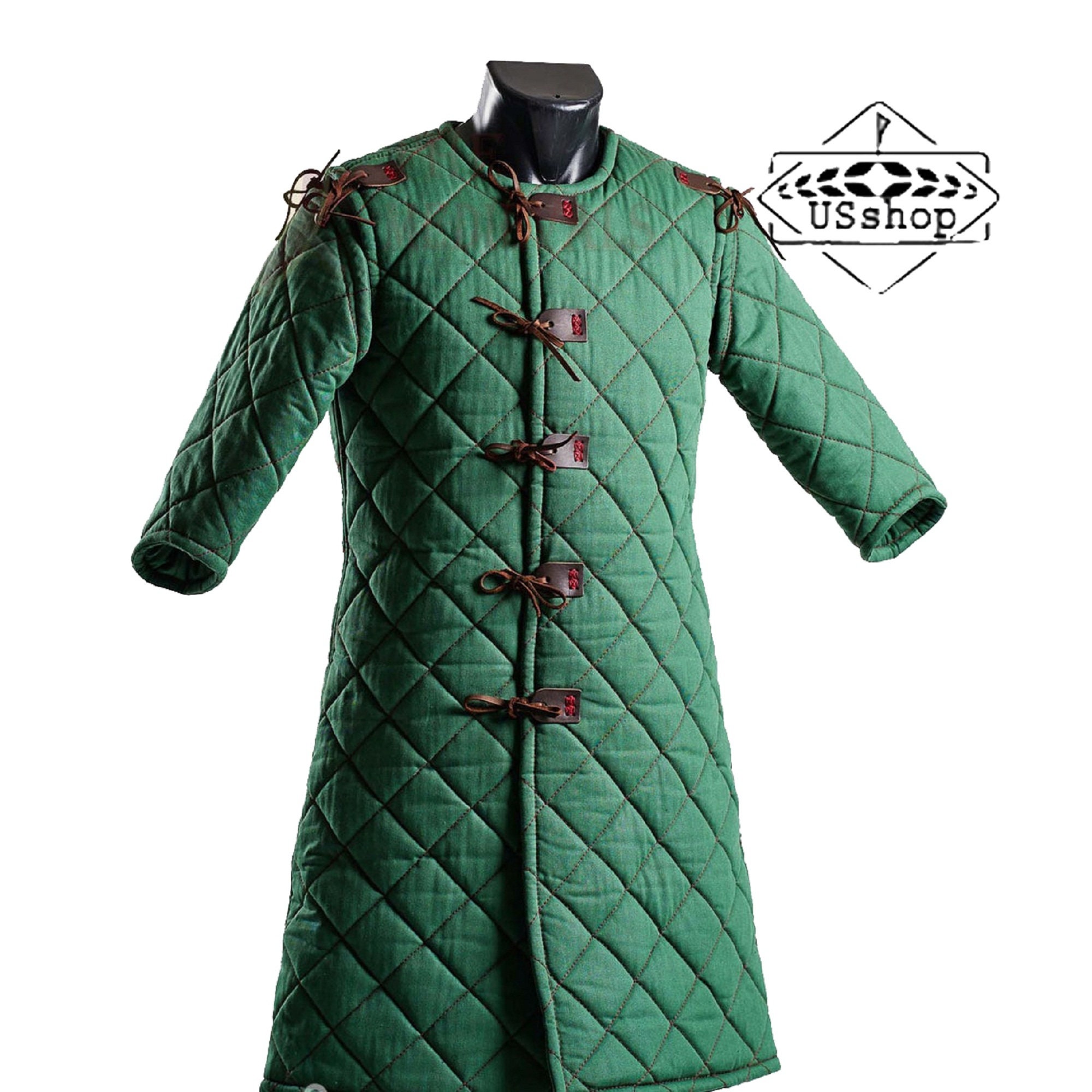 Medieval Gambeson Thick Padded Gambeson SCA larp event Etsy