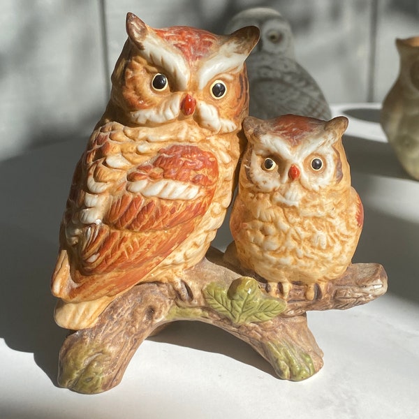 Napcoware Owl Figurine - Etsy