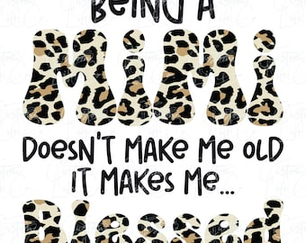 Blessed Mimi | Leopard Print | Digital Download | DTF | Print | Apparel