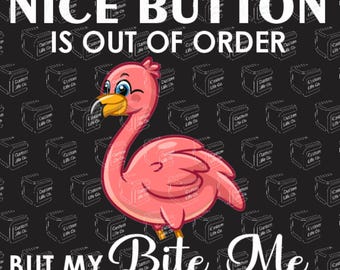 Flamingo | Funny | Digital Download | DTF | Print | Apparel