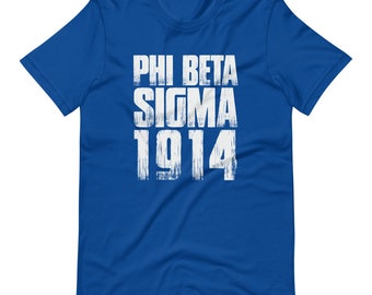 Phi Beta Sigma 1914 t-shirt