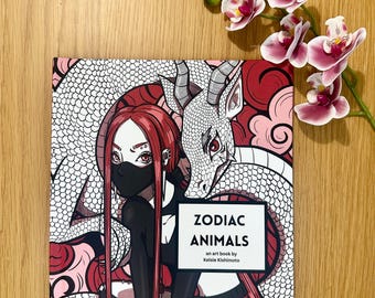 Zodiac Animals Art Book | Original Art Book Chinese Zodiac