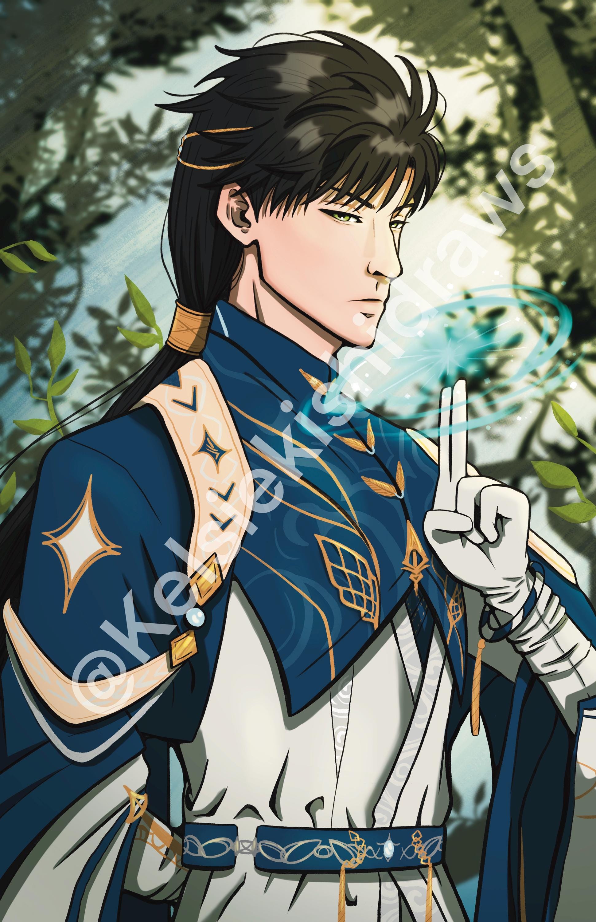 Zayne Love and Deepspace 11x17 Poster - Master of Fate Myth LADS