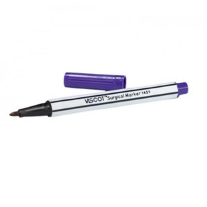 Skin Scribe Pen Marker Dual Tip Black 1 or 5