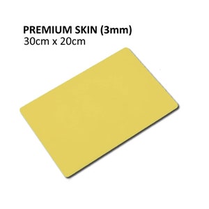 Silicone Tattoo Practice Skin  - Premium Size 30cm x 20cm x 3mm Extra Thick