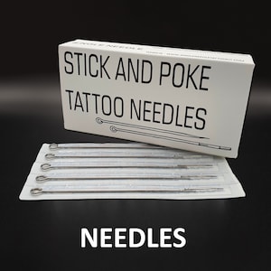 stick and poke tattoo needles