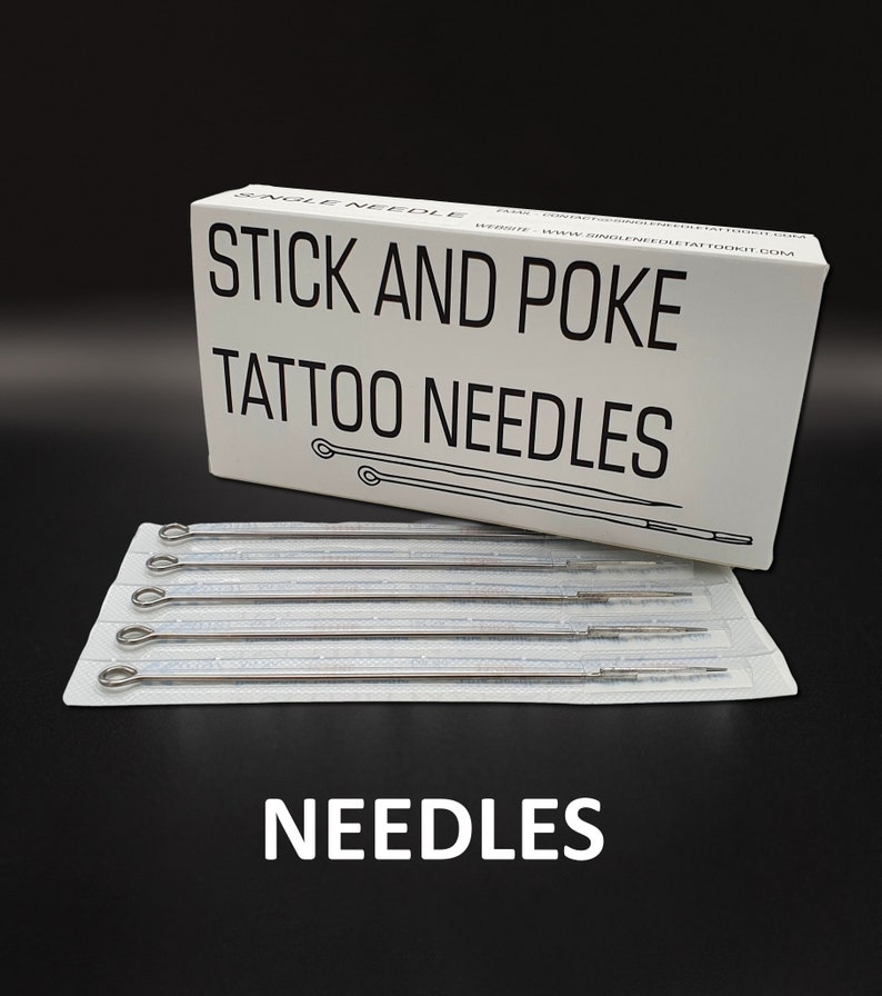 stick and poke tattoo needles