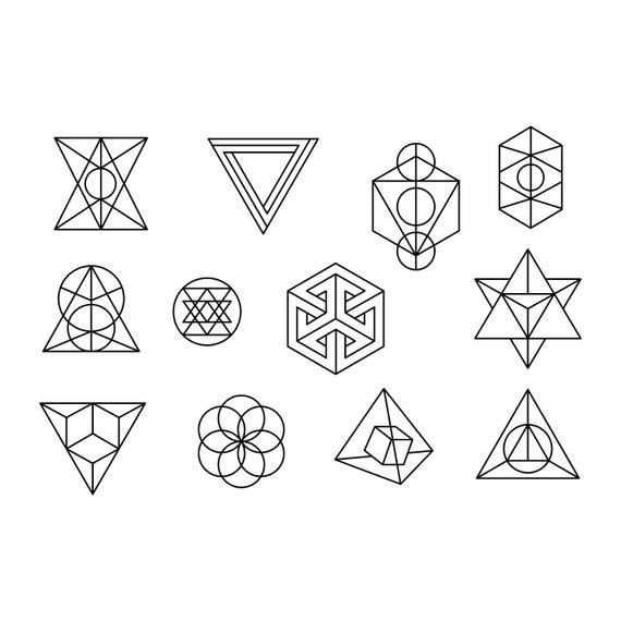 Geometric 3d pattern tattoo | Geometric tattoo design, Geometric tattoo  stencil, Geometric sleeve tattoo