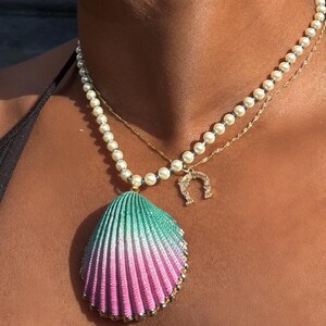Beaded Shell Necklace