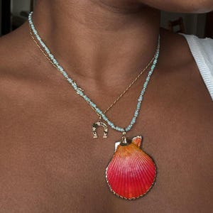 Beaded Shell Necklace