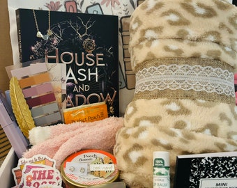 DELUXE Blind Date With A Book, Mystery Book, Bookish Wish List, Gifts for Book Lovers, HUGE Blind Date With a Book Box, Surprise Bookish Box
