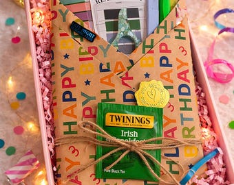 Birthday Blind Date With a Book | Mystery Book Gift Box | Book Lover Birthday Gift | Reader Gift Set | Present for Bookworm