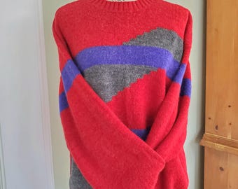 Vintage Peruvian Alpaca Wool Sweater Unisex