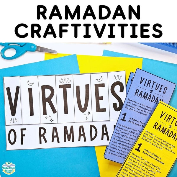 Manualidades y actividades de Ramadán para niños musulmanes