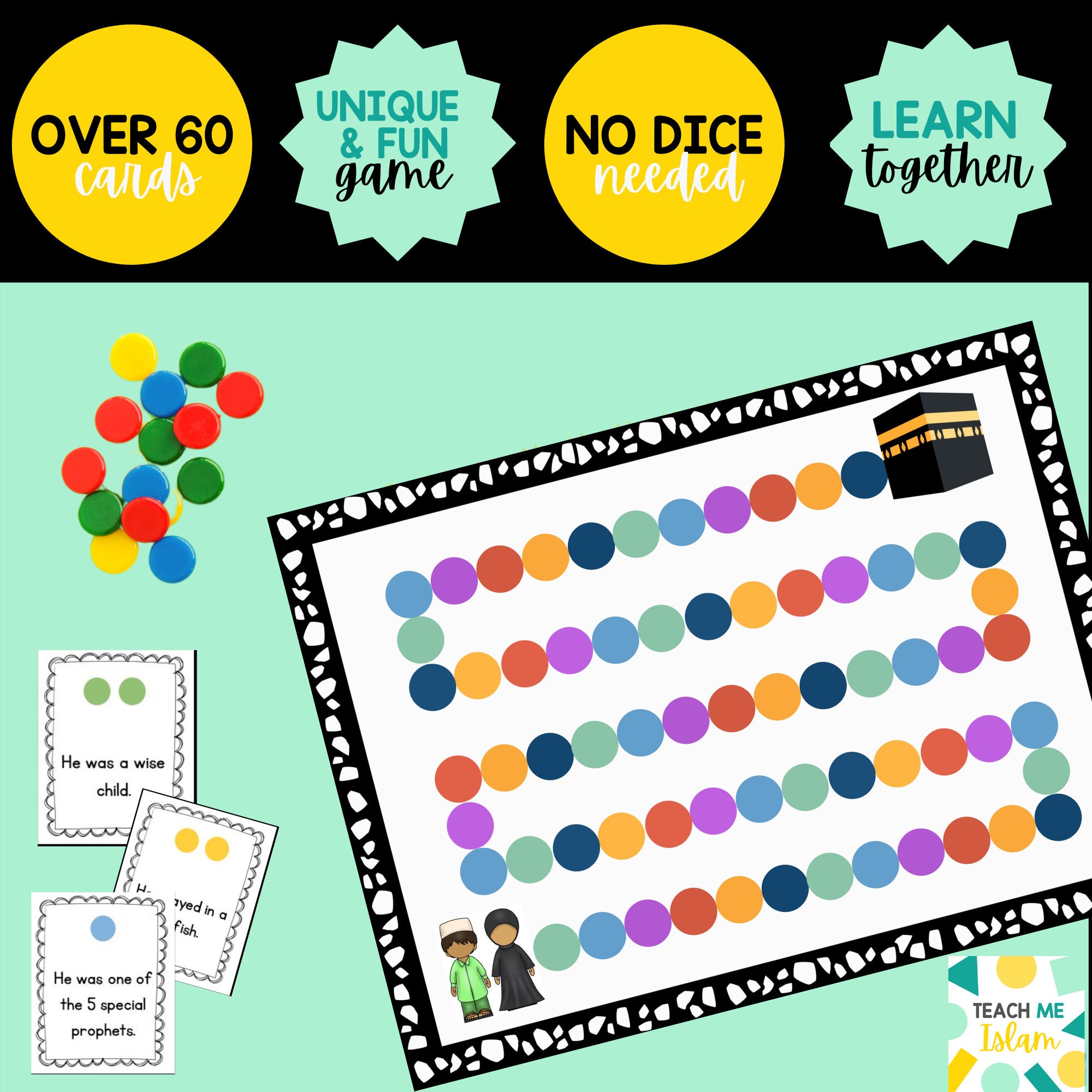 Islamic Prophets Board Game - Etsy