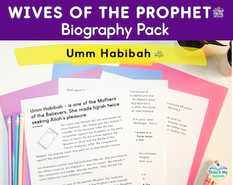 Umm Habibah (May Allah be pleased with her) - Mothers of the Believers Activities Pack