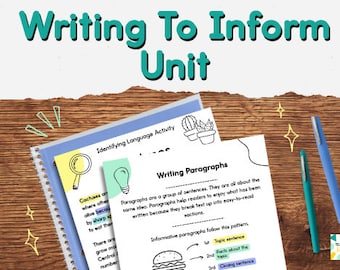 Writing to Inform Unit for Muslim Kids