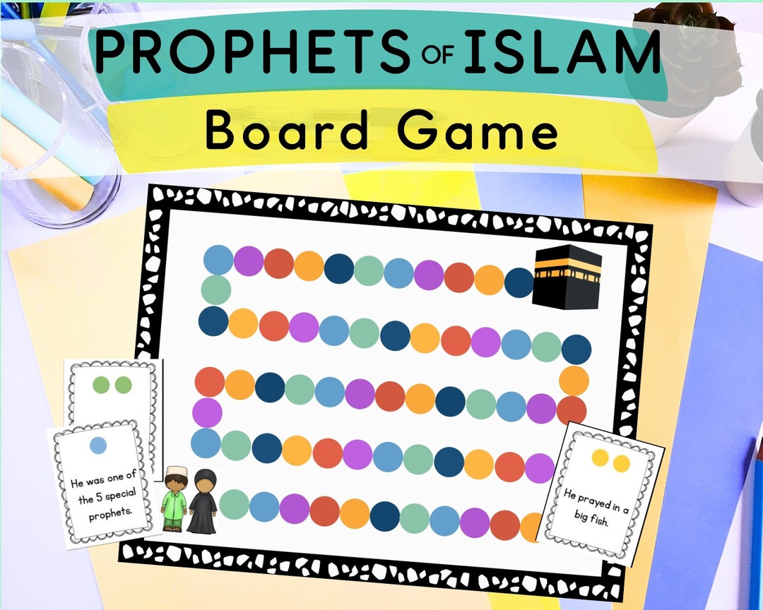 Islamic Prophets Board Game - Etsy